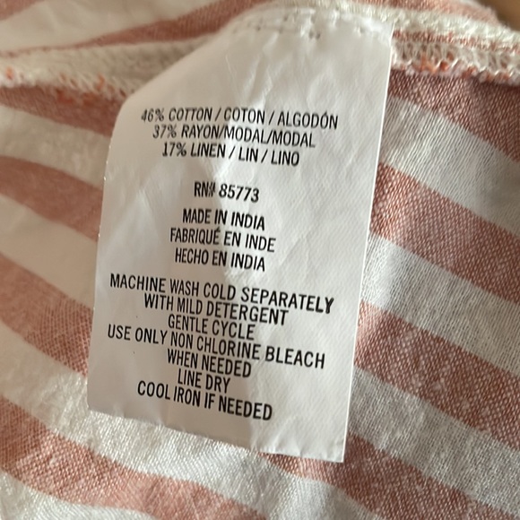 O’Neill red stripe wrap dress , beach cover - Picture 8 of 11